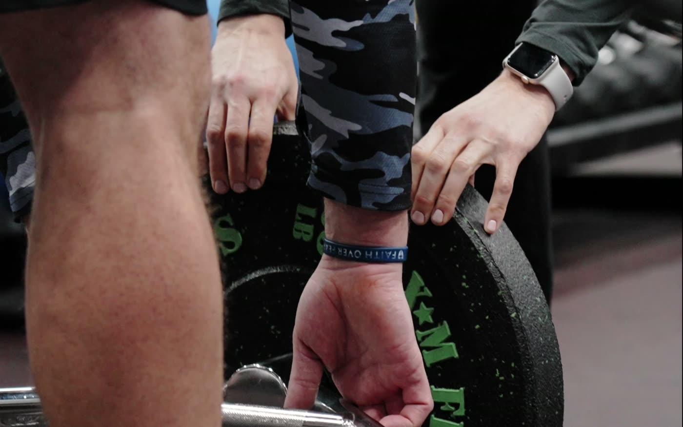 Strength training equipment in the Bergin Motion performance area